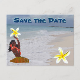 Sla de datum in Hawaii op Briefkaart