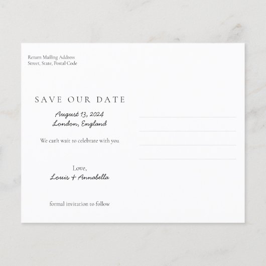 Sla de datum Kalender Hart Augustus 2024 Maand (Achterkant)