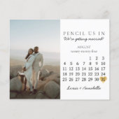 Sla de datum Kalender Hart Augustus 2024 Maand (Voorkant)