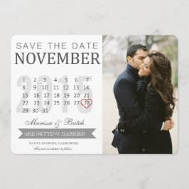 Sla de datum kalenderaankondigingen op | Trouwen Save The Date