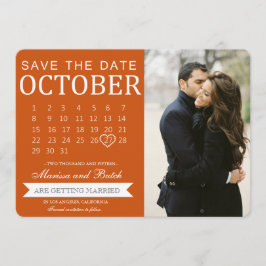 Sla de datum kalenderaankondigingen | Trouwen Save The Date