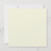 Sla de datum Klassieke Beige op Save The Date (Achterkant)