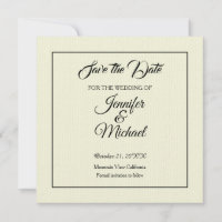 Sla de datum Klassieke Beige op