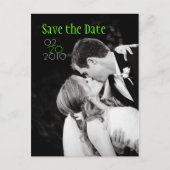 Sla de datum Kus Aankondigingskaart (Voorkant)