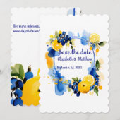 Sla de datum “La Dolce Vita" op Save The Date (Voorkant / Achterkant)