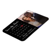 Sla de datum magneet op - fotokalender (Linkerzijde)