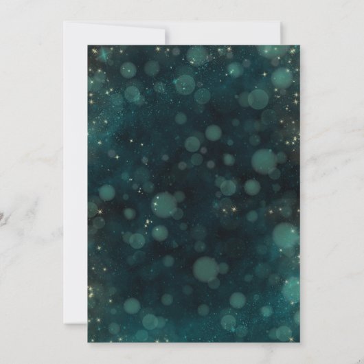 Sla de Datum Masquerade Party op Kaart (Achterkant)