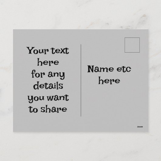 Sla de datum minimalistische jager | feestdagenkaart (Achterkant)