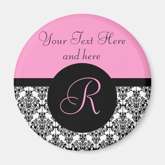 Sla de datum of andere informatie magneet op (Voorkant)