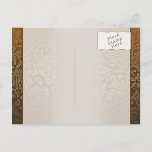 Sla de datum of verloving  briefkaarten op (Achterkant)