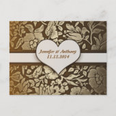 Sla de datum of verloving  briefkaarten op (Voorkant)