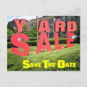 Sla de datum op (2) aankondigingskaart (Voorkant)