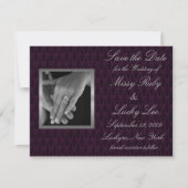 Sla de datum op aankondiging (Voorkant)