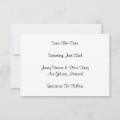 Sla de datum op Aankondiging Point Fermin Lighthou (Achterkant)