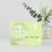 Sla de datum op - - - - aankondigingskaart (Staand voorkant)