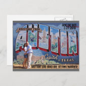 Sla de datum op aankondigingskaart (Voorkant / Achterkant)