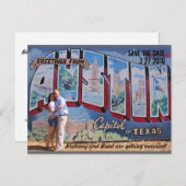 Sla de datum op aankondigingskaart (Voorkant / Achterkant)