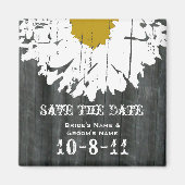 Sla de datum op - Barnwood & Daisy Magneet (Voorkant)