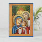 Sla de datum op, Blauw en Goud Save The Date (Staand voorkant)