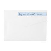 Sla de datum op, blauwe pioenenset, (Achterkant)