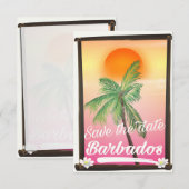 Sla de datum op -  briefkaart Barbados (Voorkant / Achterkant)