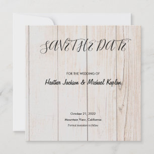 Sla de datum op bruiloft professioneel klassiek ho save the date