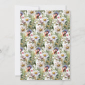 Sla de datum op Corgi Dog Wedding Aankondigingen (Achterkant)