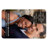 Sla de datum op - Deluxe Full Photo Custom Magnete Magneet (Horizontaal)