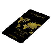 Sla de datum op die u met de aangepaste magneet va (Linkerzijde)