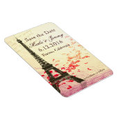 Sla de datum op Eiffeltoren stijl Magneet (Rechterzijde)