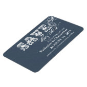 Sla de datum op Elegante  magneten (Linkerzijde)