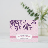 SLA DE DATUM OP:: fine 5 Aankondigingskaart (Staand voorkant)