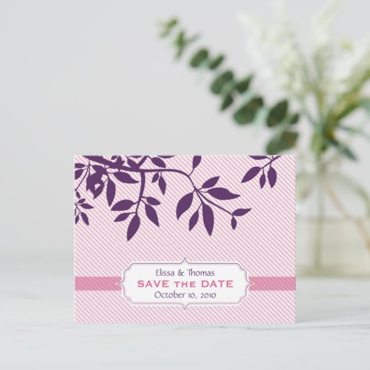 SLA DE DATUM OP:: fine 5 Aankondigingskaart (Staand voorkant)