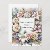 Sla de datum op Flat Note Kaart Notitiekaartje (Voorkant / Achterkant)