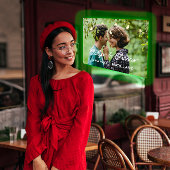 Sla de datum op foto landelijk huisje goud roze vo kaart