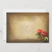 Sla de datum op  foto rustieke uitnodigingen (Achterkant)