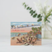 Sla de datum op - Ft. Lauderdale Aankondigingskaart (Staand voorkant)