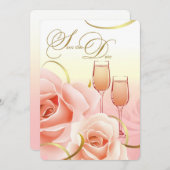 Sla de datum op. Geheime bekendmaking van de Birth Save The Date (Voorkant / Achterkant)