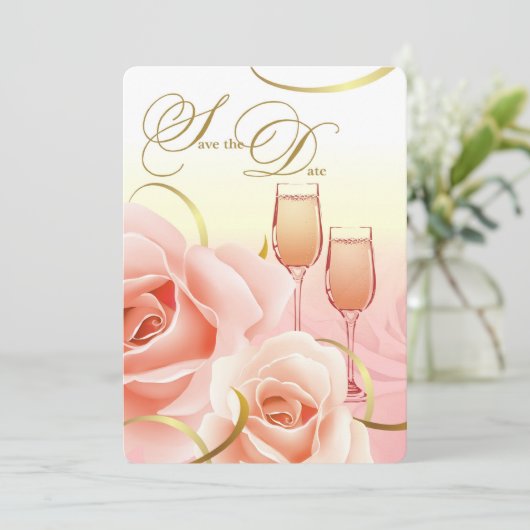 Sla de datum op. Geheime bekendmaking van de Birth Save The Date (Staand voorkant)