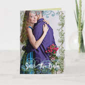 Sla de datum op - Gepersonaliseerd Aankondiging (Voorkant)