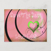 Sla de datum op - Gepersonaliseerd Aankondigingskaart (Voorkant)