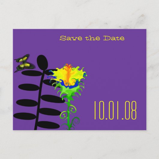 Sla de datum op - - - - - Gepersonaliseerd - Geper Aankondigingskaart (Voorkant)