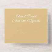 Sla de datum op in één uitnodiging (Achterkant)