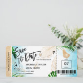 Sla de datum op Instapkaart Wereldkaart Barbados Kaart (Staand voorkant)