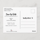 Sla de datum op - Jubileum - DIY Photo Briefkaart (Achterkant)