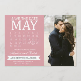 Sla de datum op Kalenderaankondigingen | Trouwen Save The Date