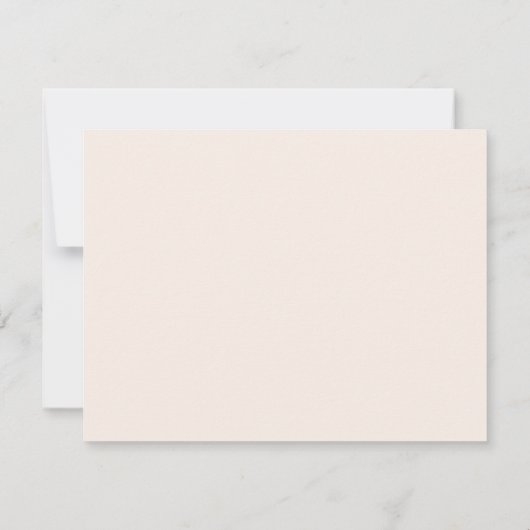 Sla de datum op Koninklijke Paarse Bloemige Quince Bedankkaart (Achterkant)