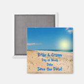 Sla de datum op - magneet (Voorkant / Achterkant)