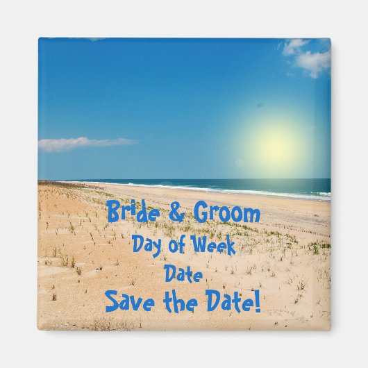 Sla de datum op - magneet (Voorkant)