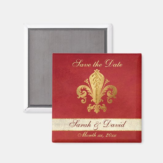 Sla de  datum op magneet (Voorkant / Achterkant)